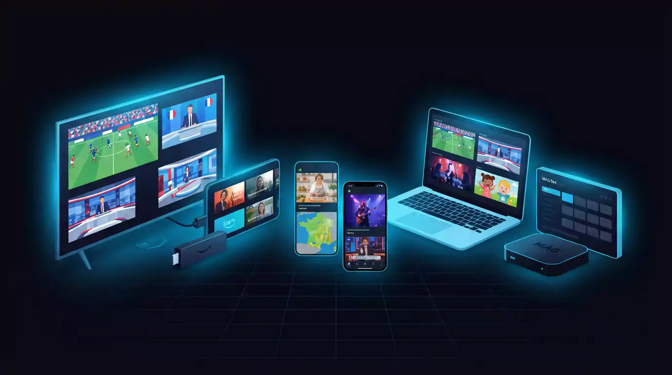 French IPTV FHD sur tous les appareils